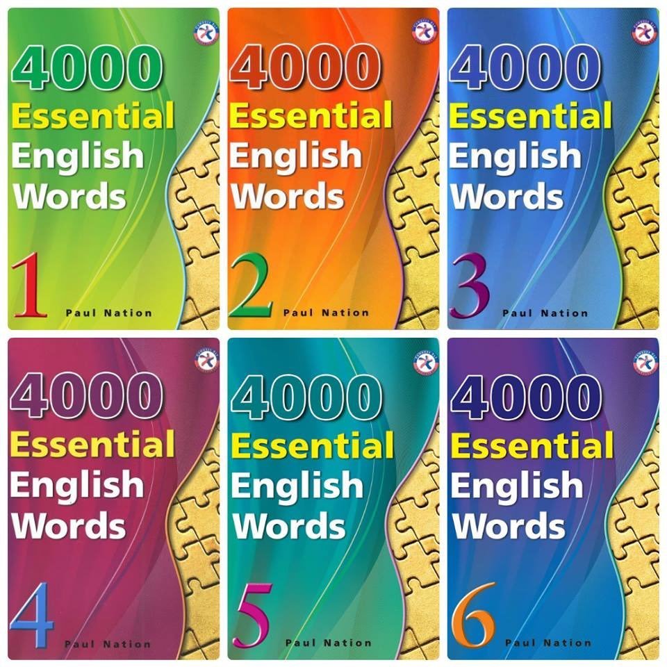 مجموعة كتب ” 4000 Essential English Words ” مجانًا